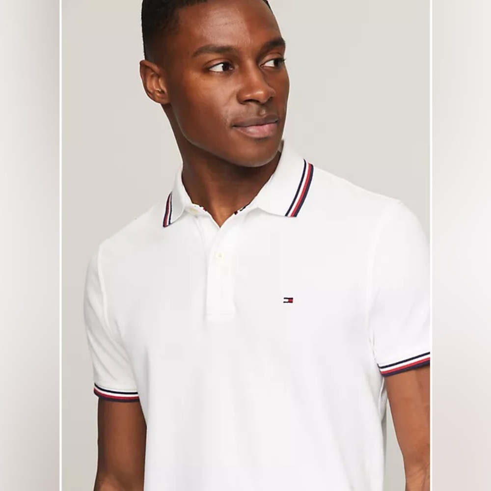 Timmy Hilfrger polo. Size L